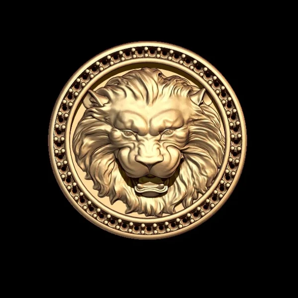 Lion 3D model for Printer Files