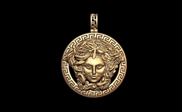 Medusa pendant 3D print model