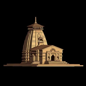 Kedarnath Temple 3D Model