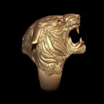 Tiger 3D model ring